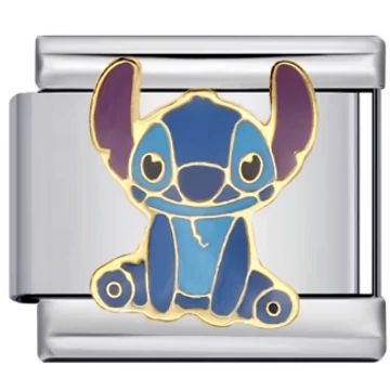  Stitch olasz charm – ülő figura