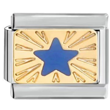 csillag-olasz-charm-aranyszin-tabla-kek-classic-9mm-astoriagold