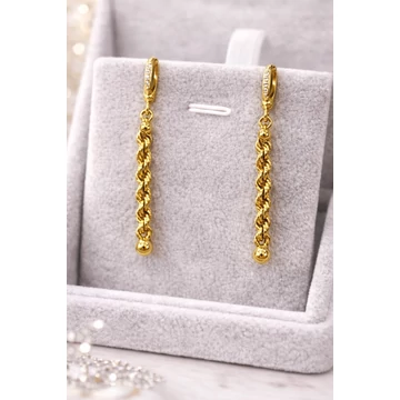 Különleges Arany Fülbevaló - Lógós