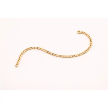 Klasszikus láncszemes arany karkötő - MUST HAVE