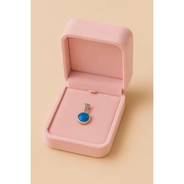 Türkiz Köves Ezüst Medál