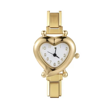 Astoria gold szív órafej – arany fehér számlap