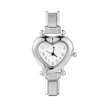 Astoria gold szív órafej – ezüst fehér számlap