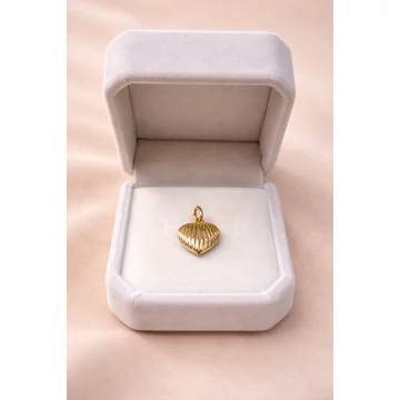Szíves Arany Medál Csíkos Mintával