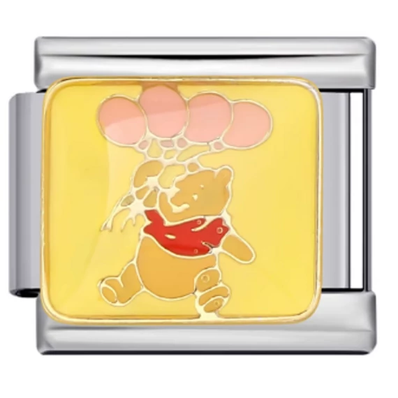 Micimackó olasz charm – léggömbök