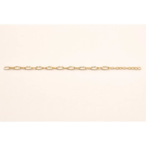 Különleges, szemes arany karkötő