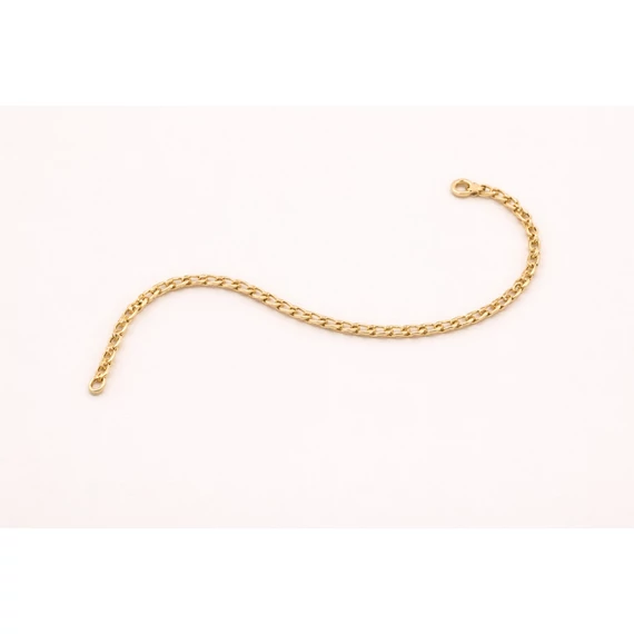 Klasszikus láncszemes arany karkötő - MUST HAVE