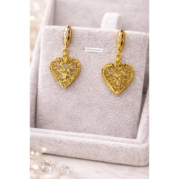 Szíves Arany Fülbevaló