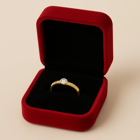 Cirkónia Köves Gyűrű