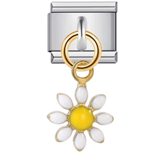 Virágos Lógós Charm