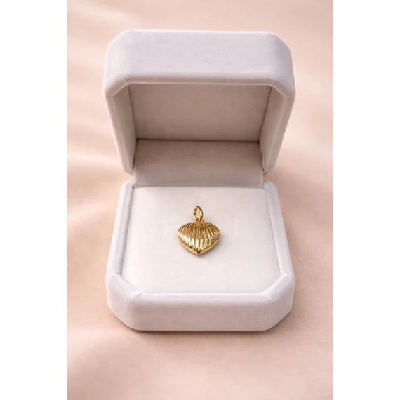 Szíves Arany Medál Csíkos Mintával