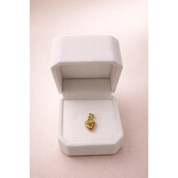 Szíves Arany Medál - Apró Mintázattal